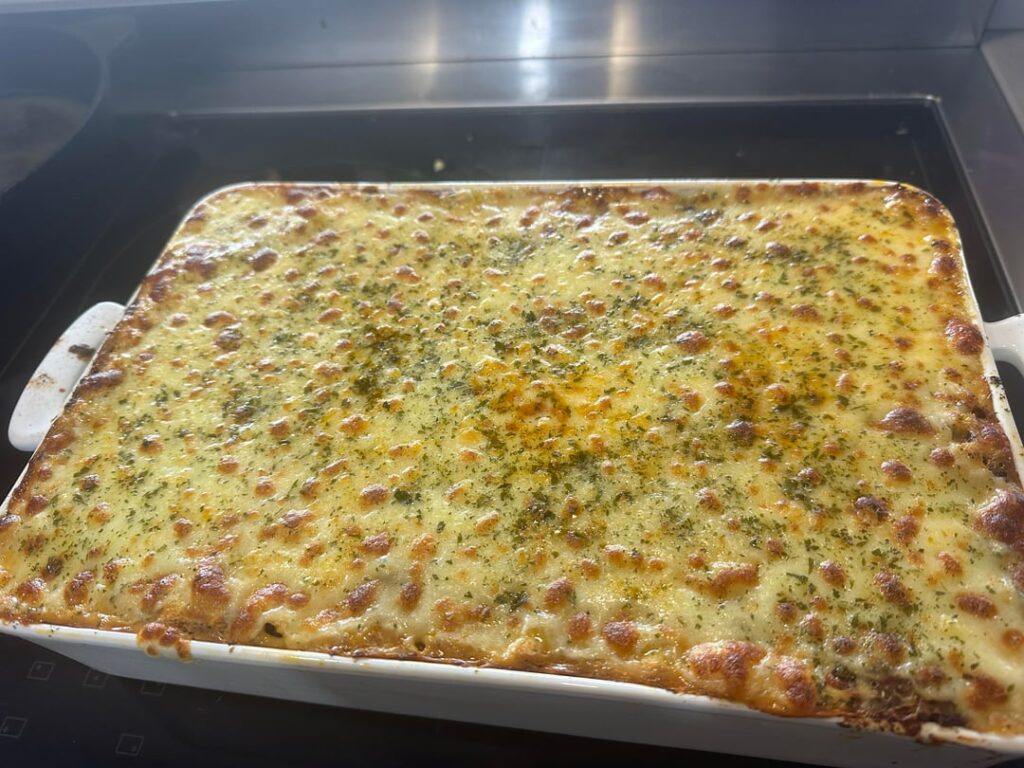 Home made lasagna