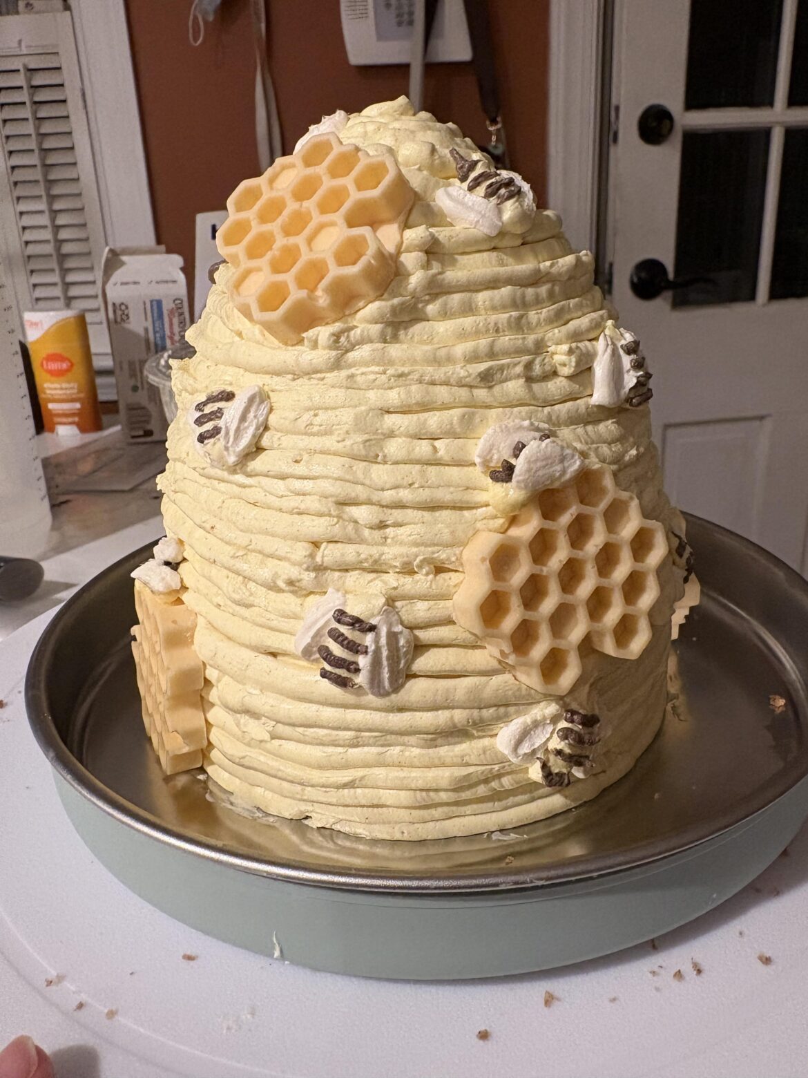 Made my daughters smash cake!