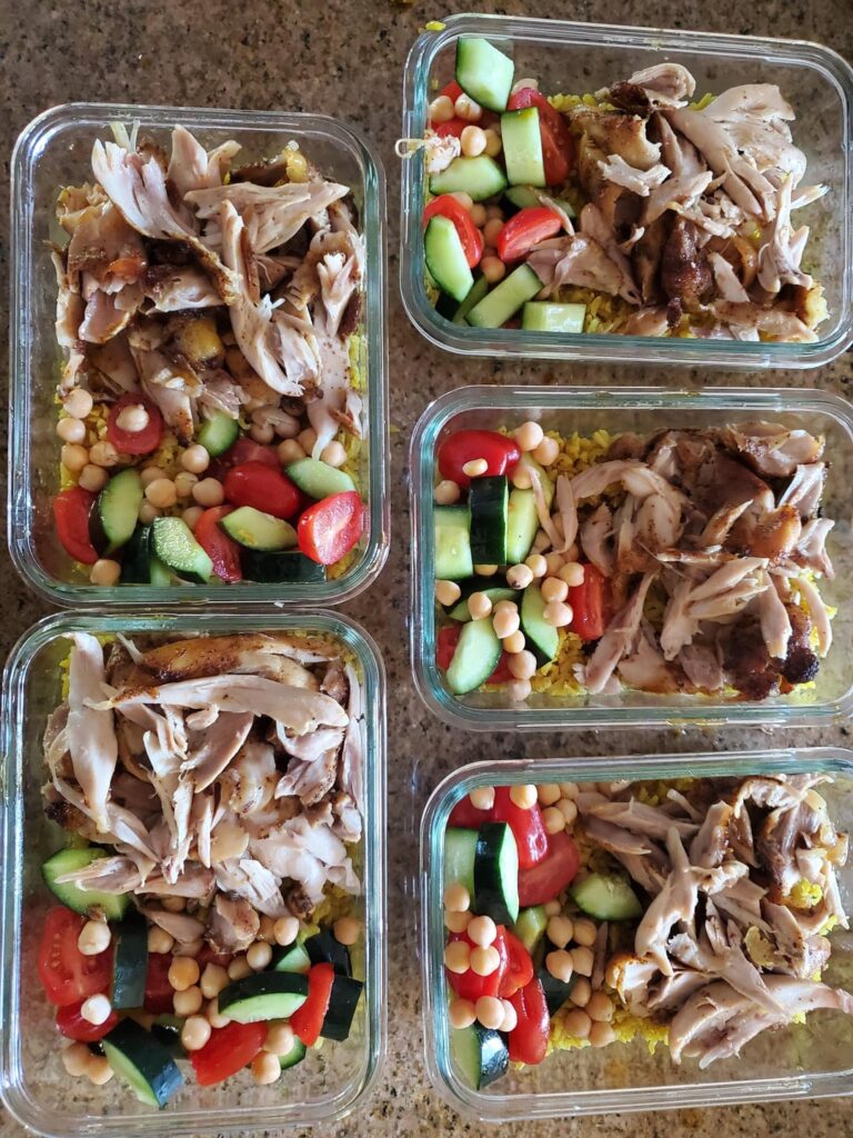 Halal Cart Inspired Chicken Over Rice (First Attempt)