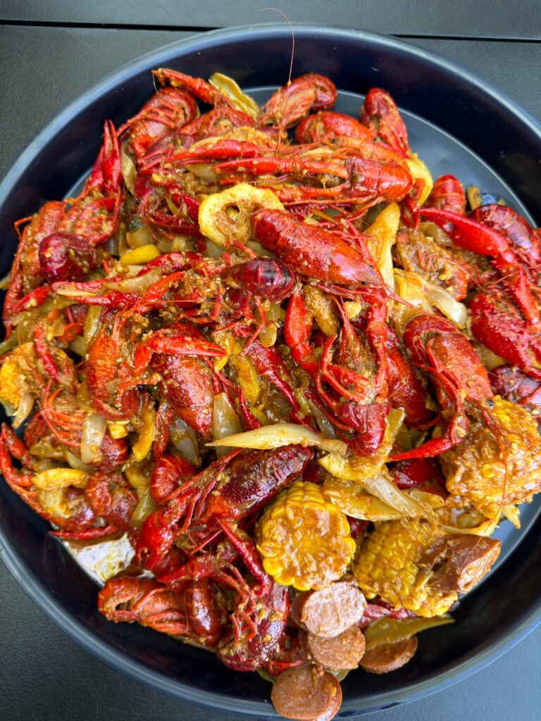 Backyard Boil Viet Cajun Crawfish is amazing!