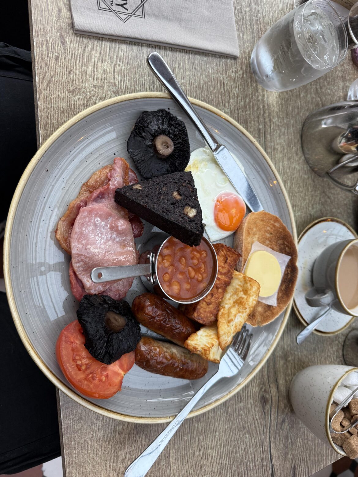 The bothy at wentworth fry up in Rotherham!