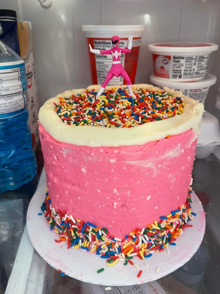 First ever cake. Not very happy with how it turned out