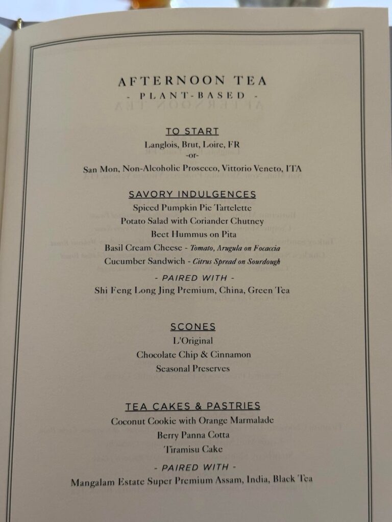 Afternoon Tea at the French Room in Dallas