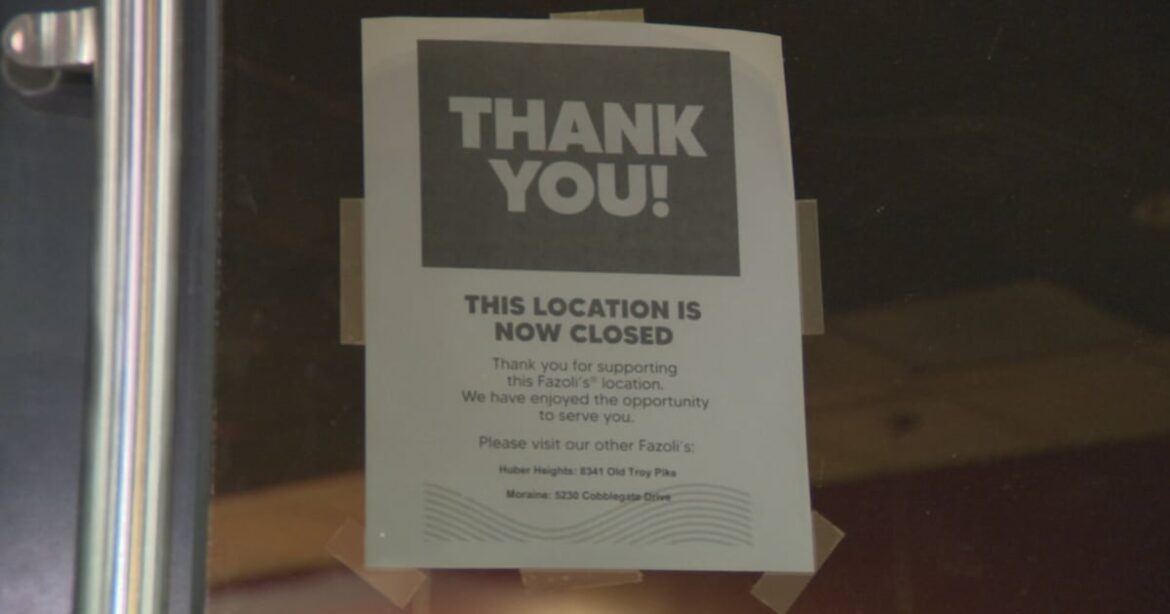 Popular Italian restaurant chain closes Montgomery County location – WHIO TV 7 and WHIO Radio