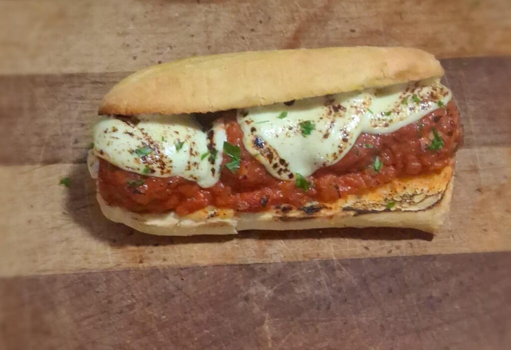Grilled meatballs calls for epic meatballs subs 😋