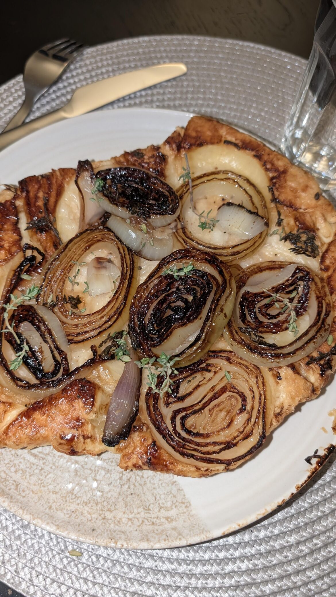 Made my first Onion Tarte Tatin