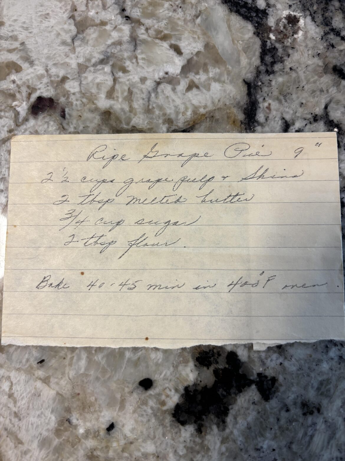 Requested from another sub - Ripe Grape Pie