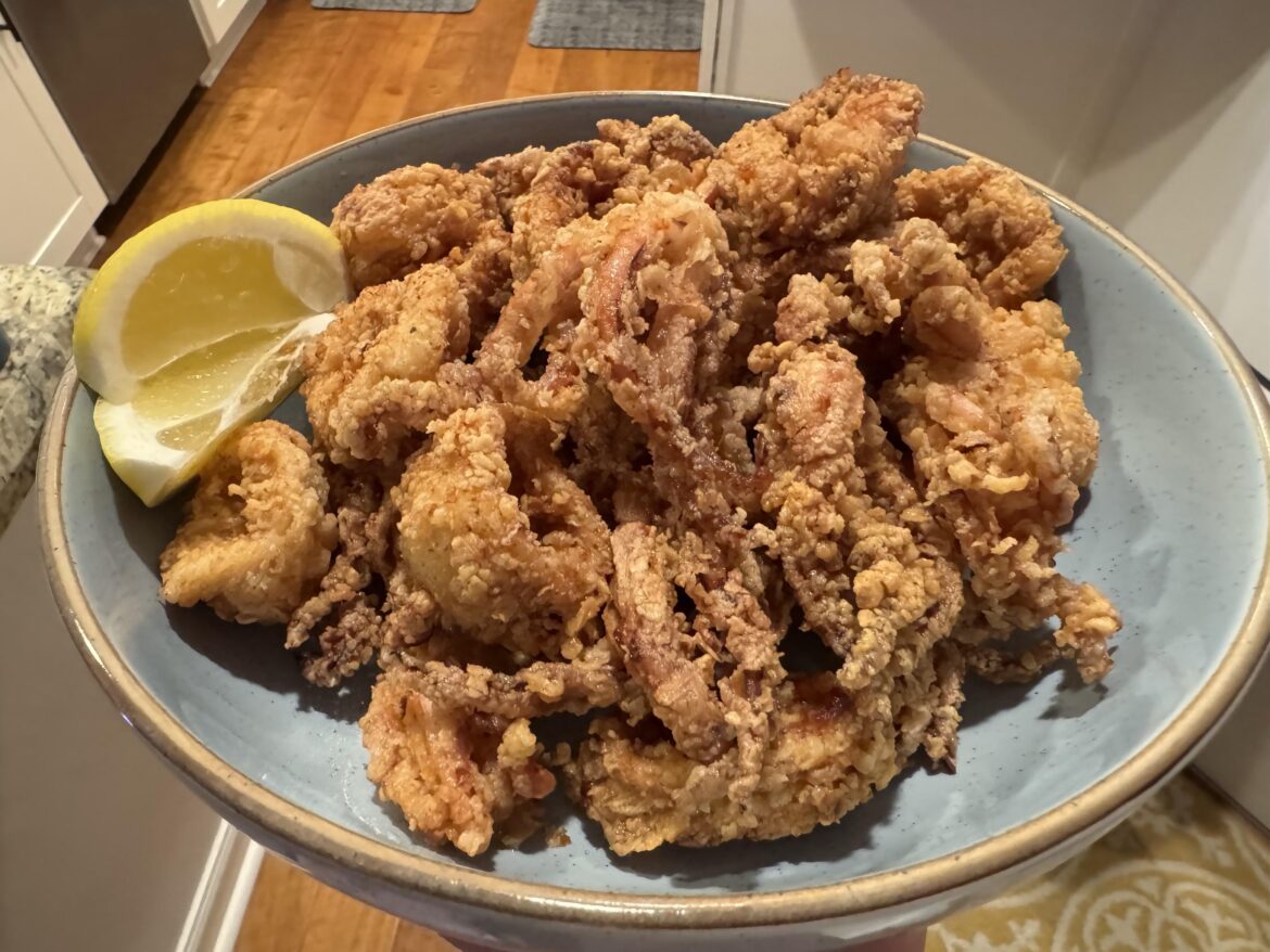 Fried calamari