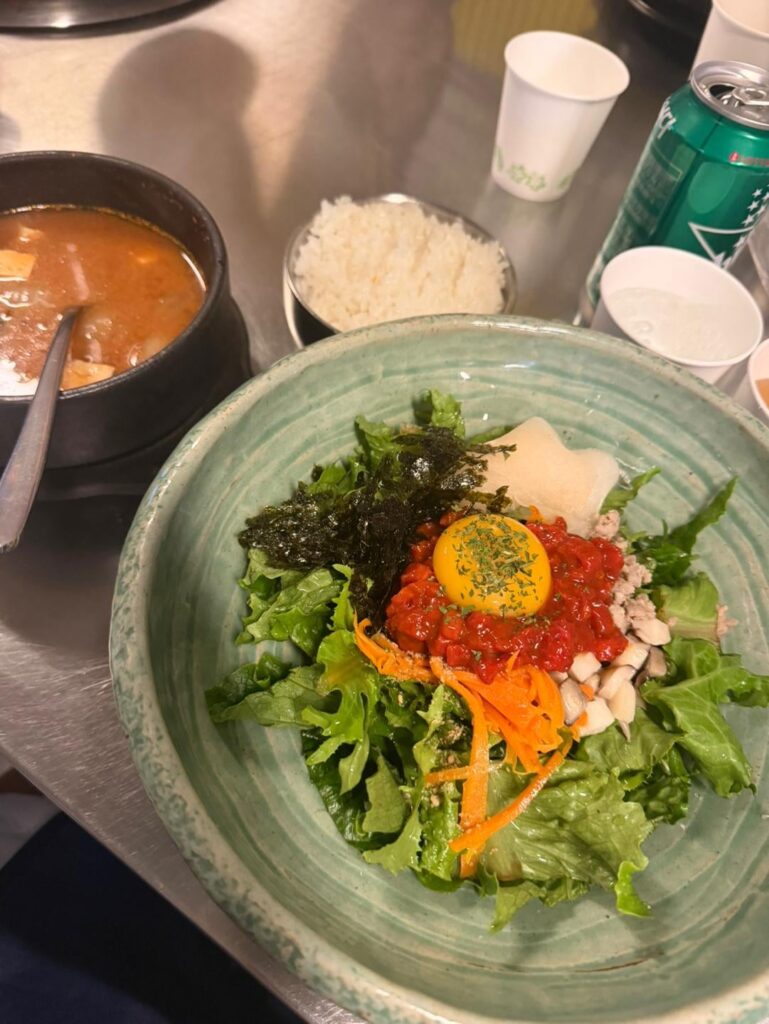 Bibimbap doenjang soup