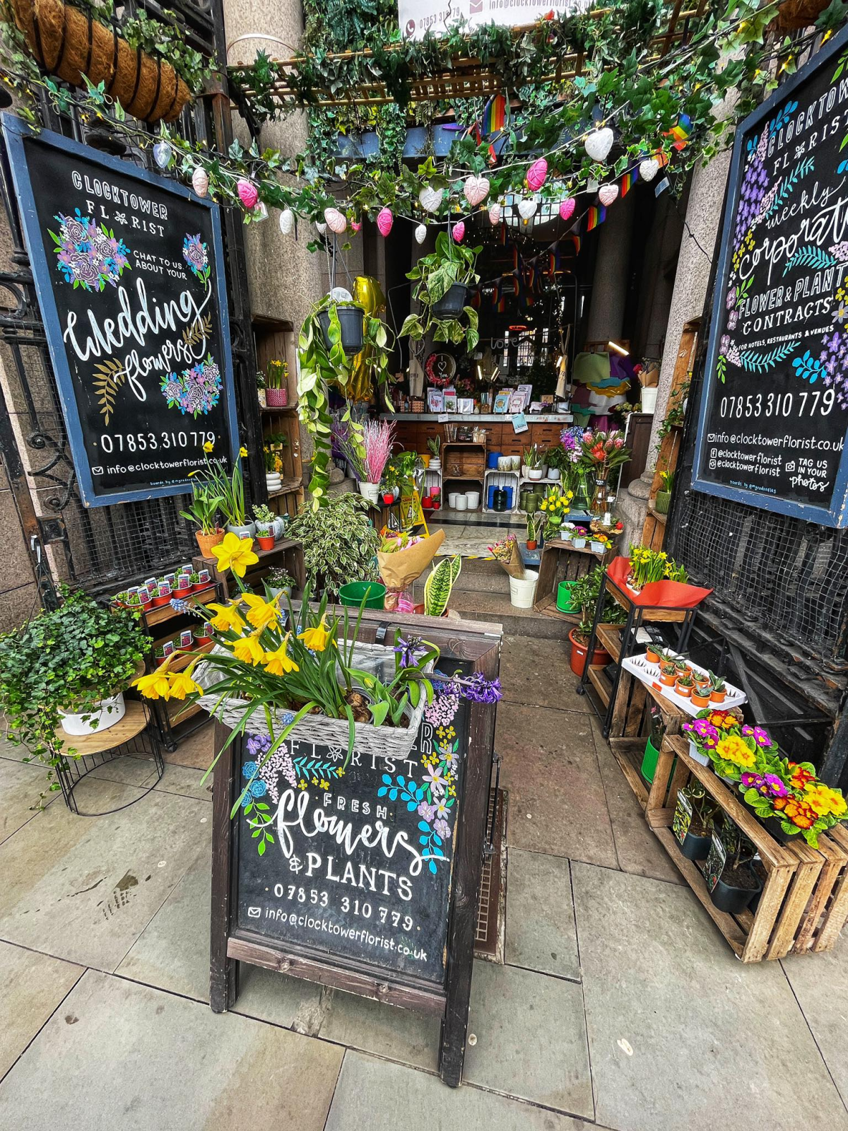 kimpton clocktower hotel florist