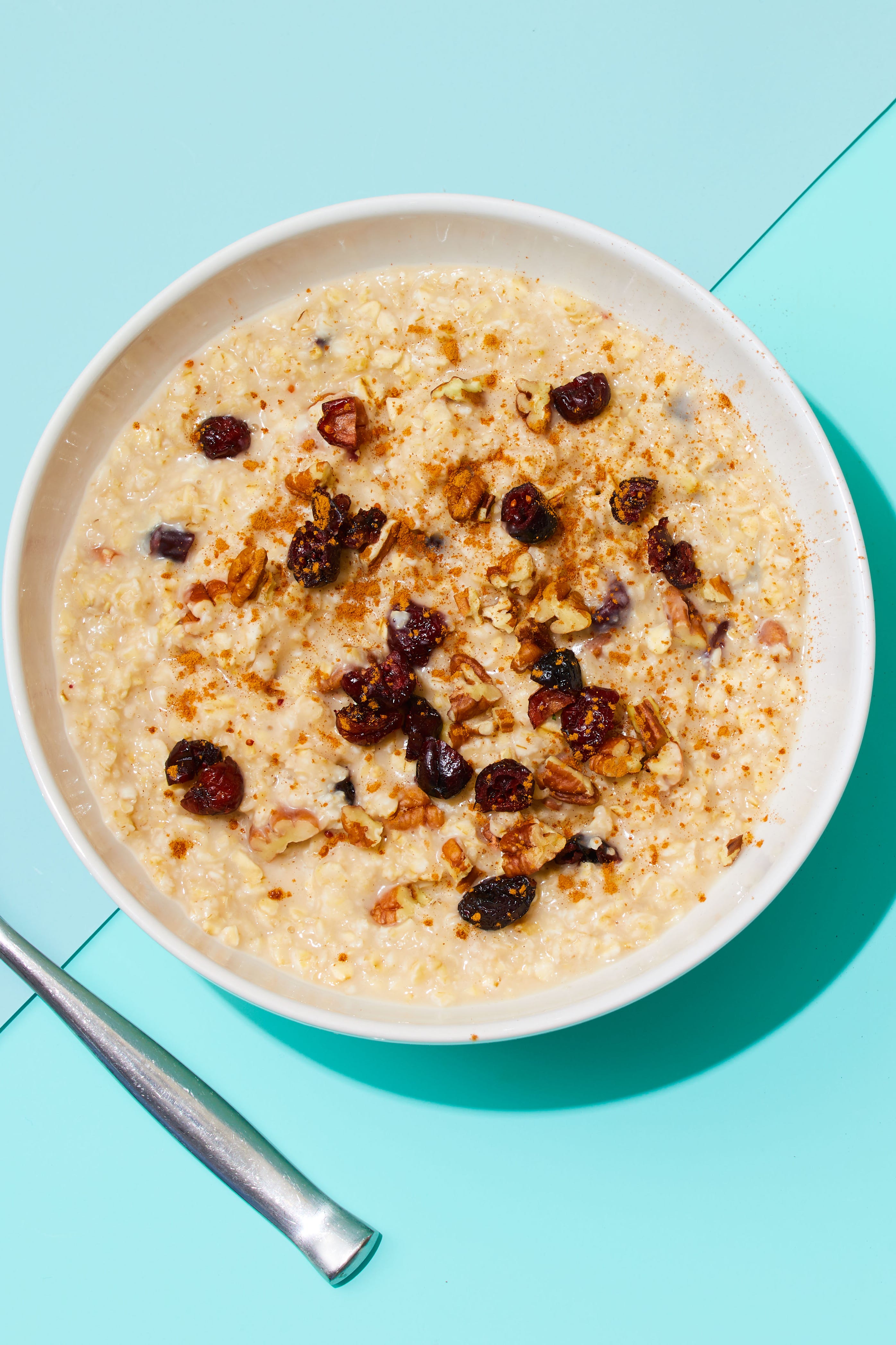 instant oatmeal with cranberries and pecans