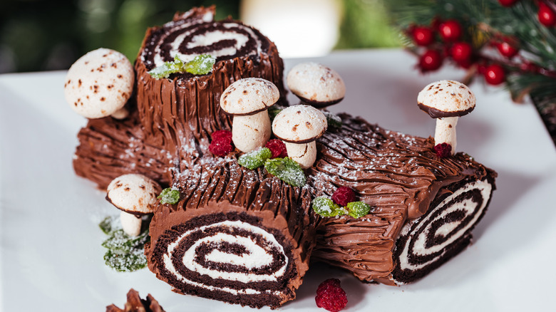 Bûche de Noël/Christmas Yule log
