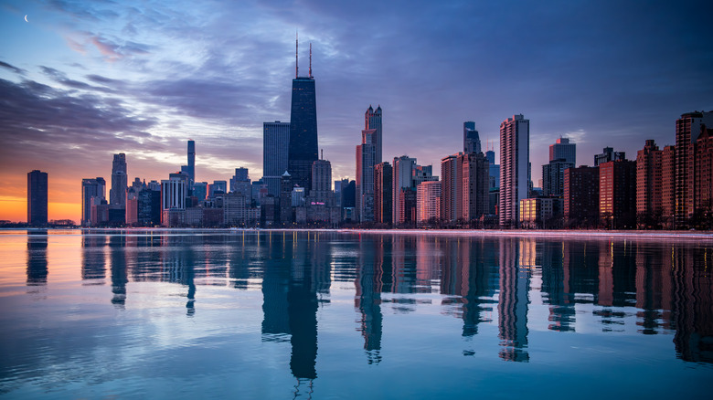 chicago city skyline