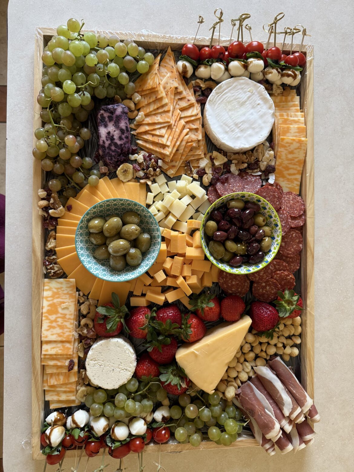 Charcuterie Board for a Murder Mystery Party