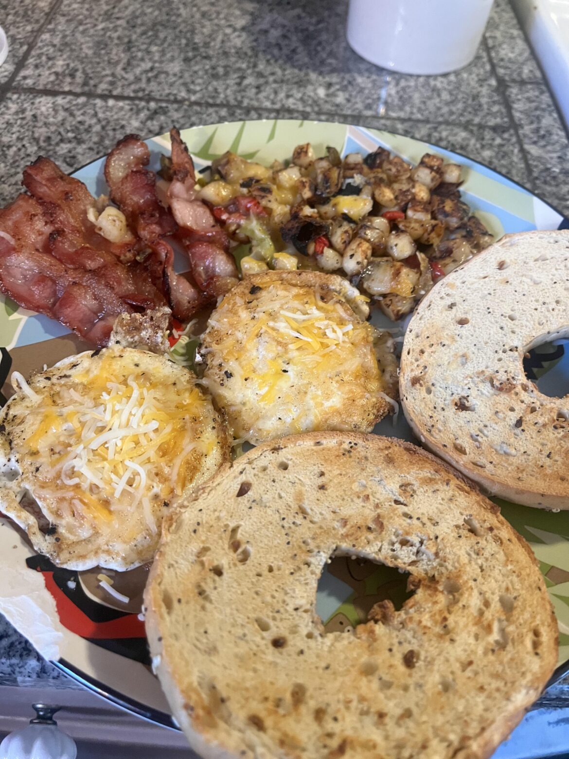 Breakfast this morning