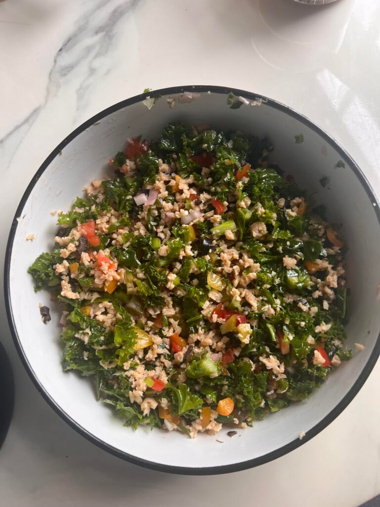 the bowl is bigger than my face!!! i love volume eating!!!!