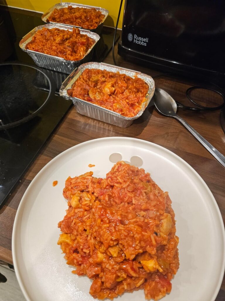 1st attempt at a jambalaya, with some help