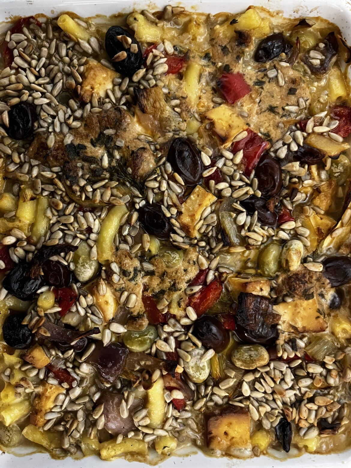 Nasty Blend of Leftovers Type of Bake