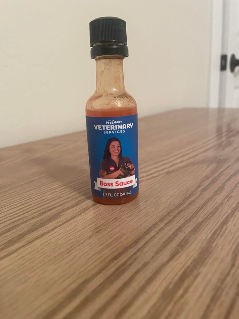 Petsmart hot sauce??