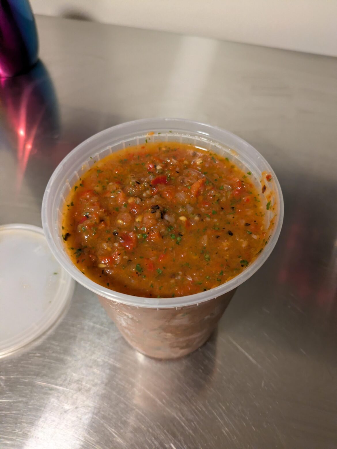 Fermented table salsa