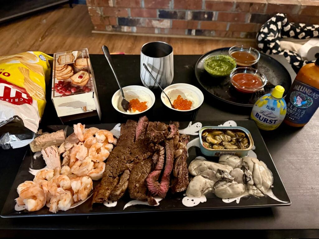 Sunday cravings, surf and turf edition?