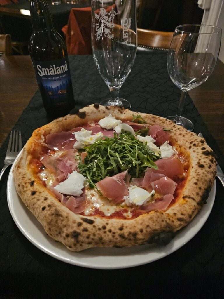 Travel at work, found this Italian restaurant that made pizzas aswell. Came back for seconds and probably more.