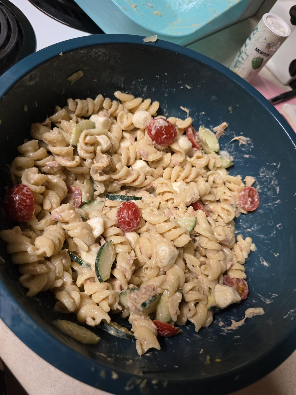 My first pasta salad