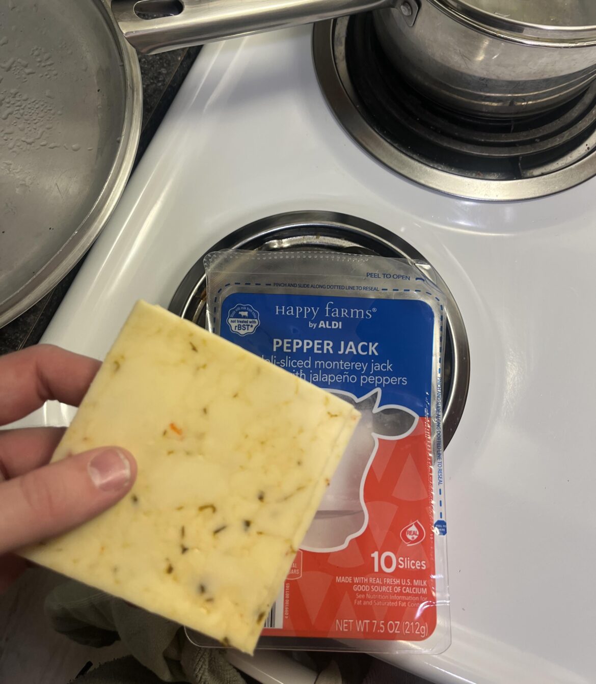 Tried the 2 month old pepperjack a (now-deceased) friend gifted me: it RULES