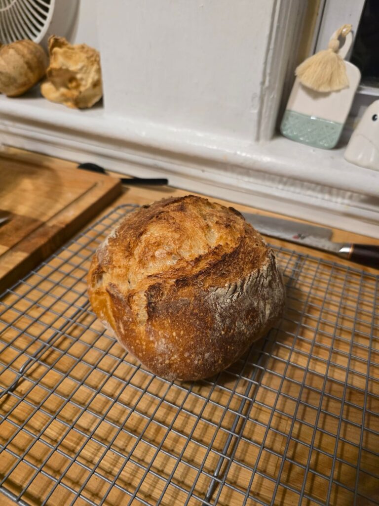 My first sourdough loaf!