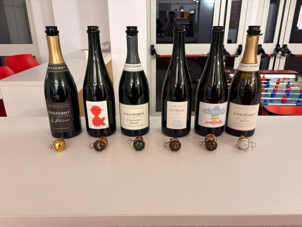 EGLY-OURIET & JEROME PREVOST LA CLOSERIE - First champagne tasting of the year