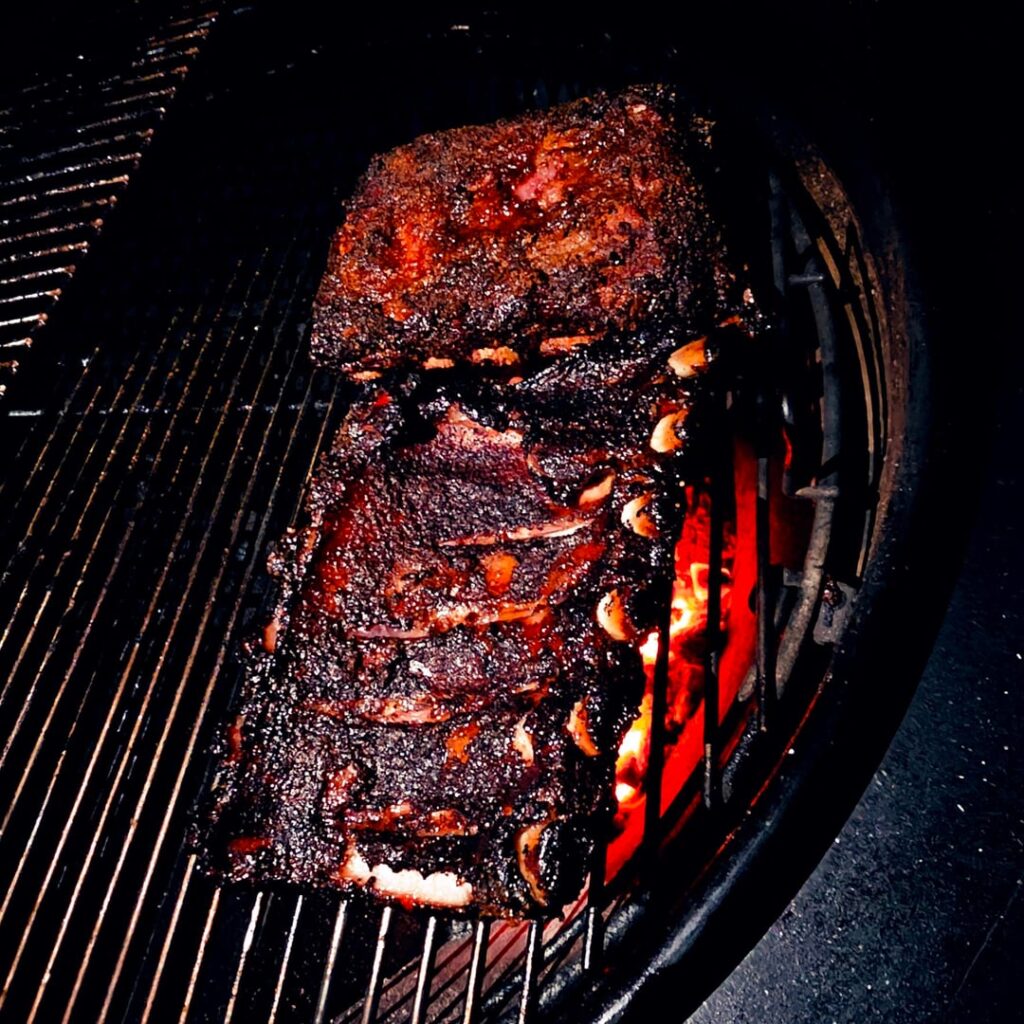 Grilled Finished Ribs