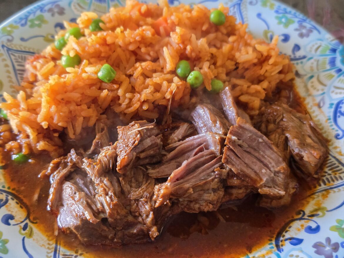 Asked my mom to teach me how to make birria