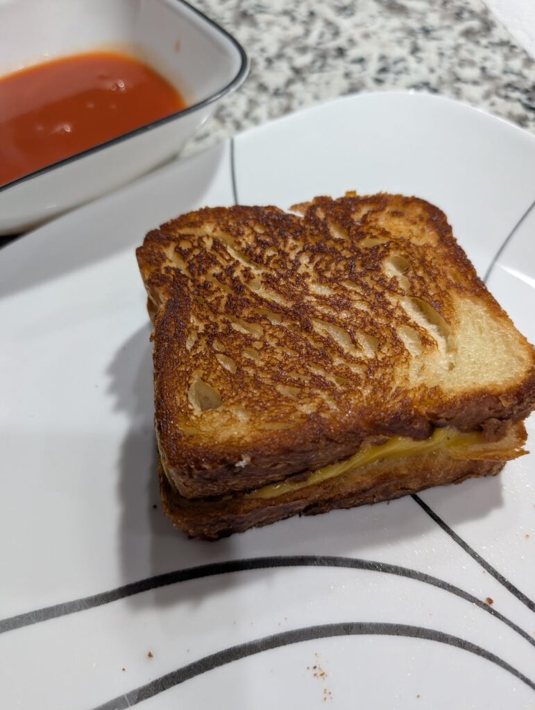 I can not tell a lie before Lord Grilled-Cheesus