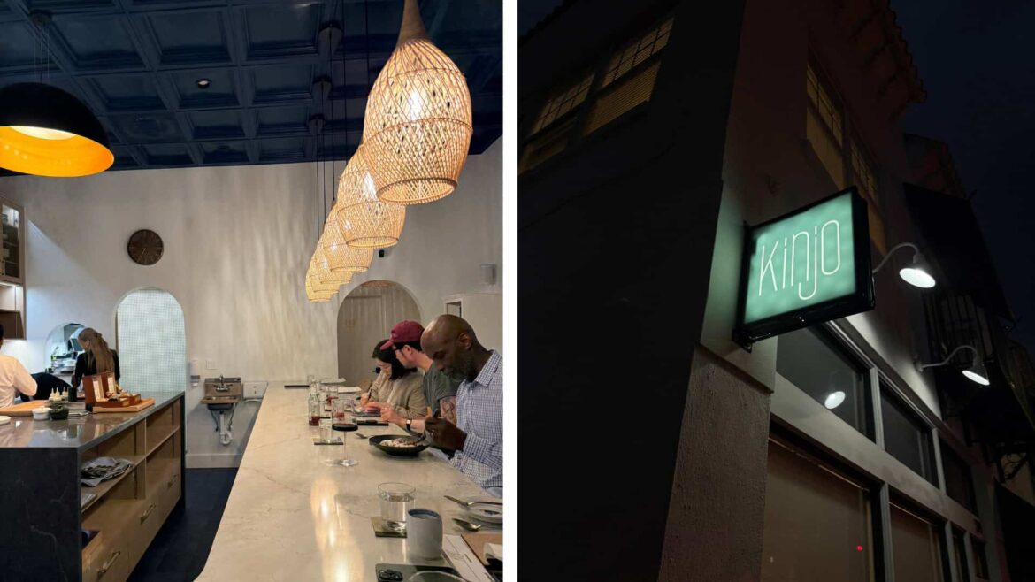 Kinjo's Japanese-Italian fusion dining experience is a must-try