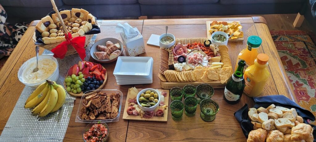 Divorce Party charcuterie brunch!