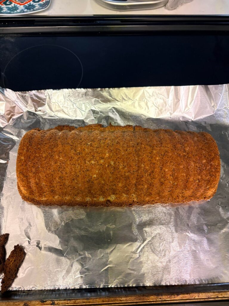 Made the Weight Watchers Lemon Yogurt Poppy Seed Cake