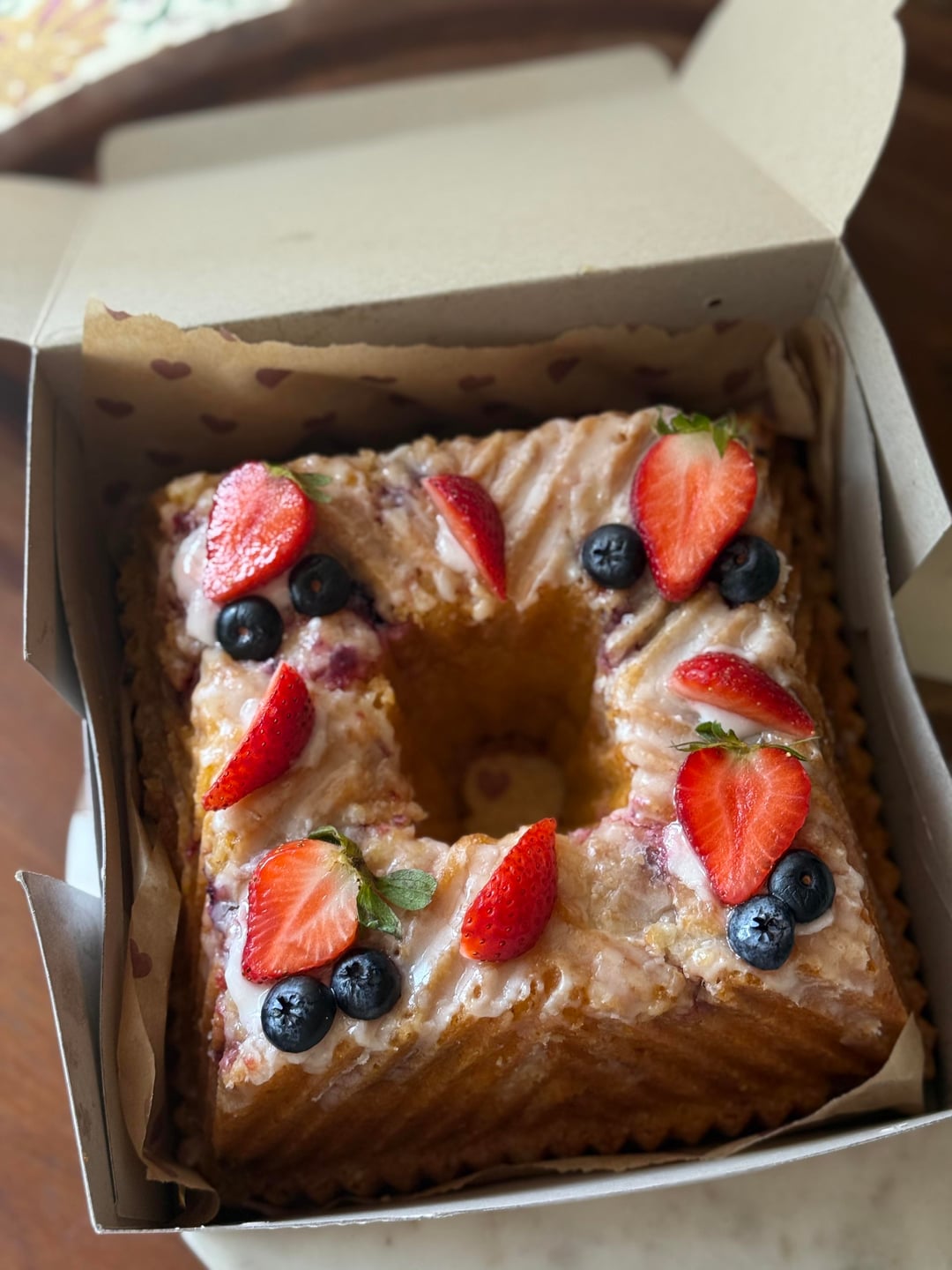 Lemon and Blueberry Bundt - Dining and Cooking