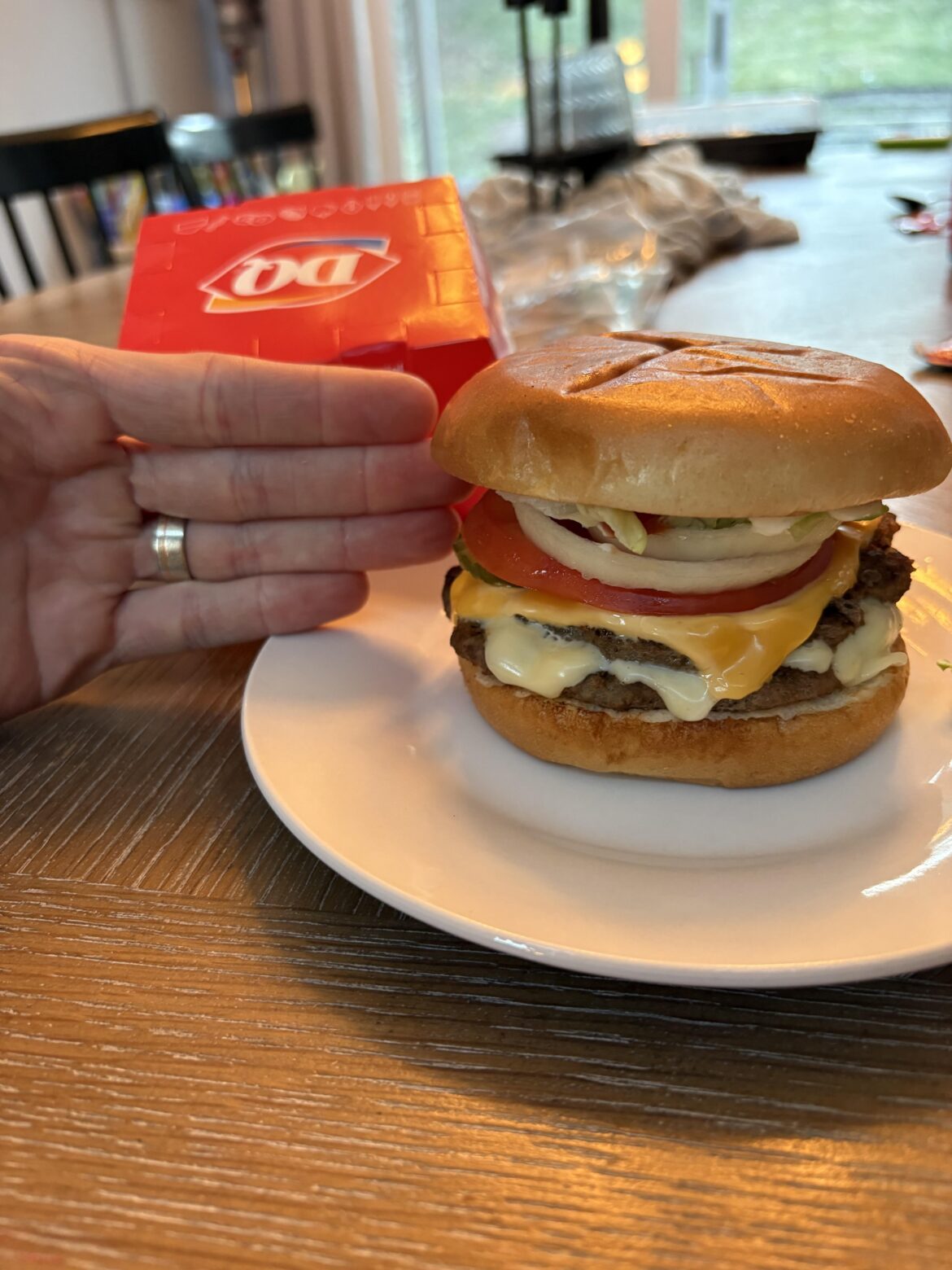 DQ with a fat stack!