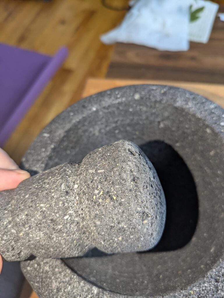 Is fully cleaning a molcajete even possible?