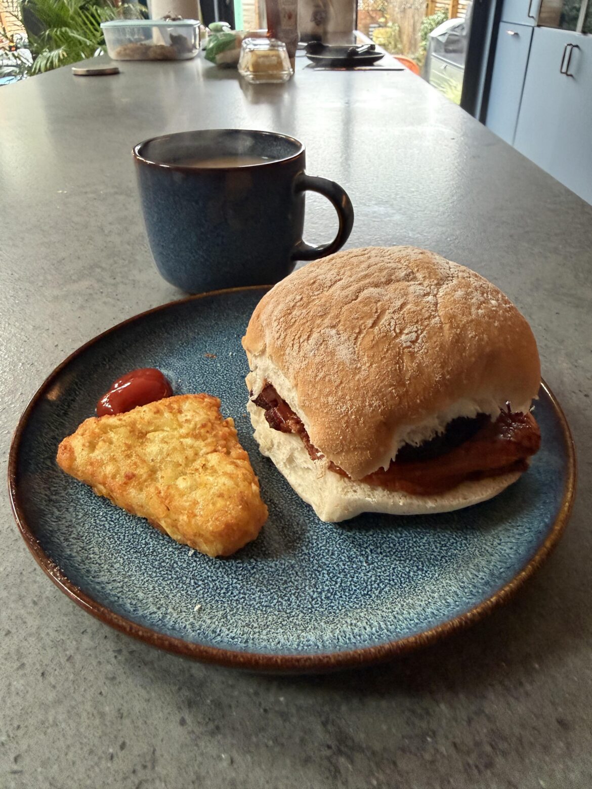 Little dollop of ketchup