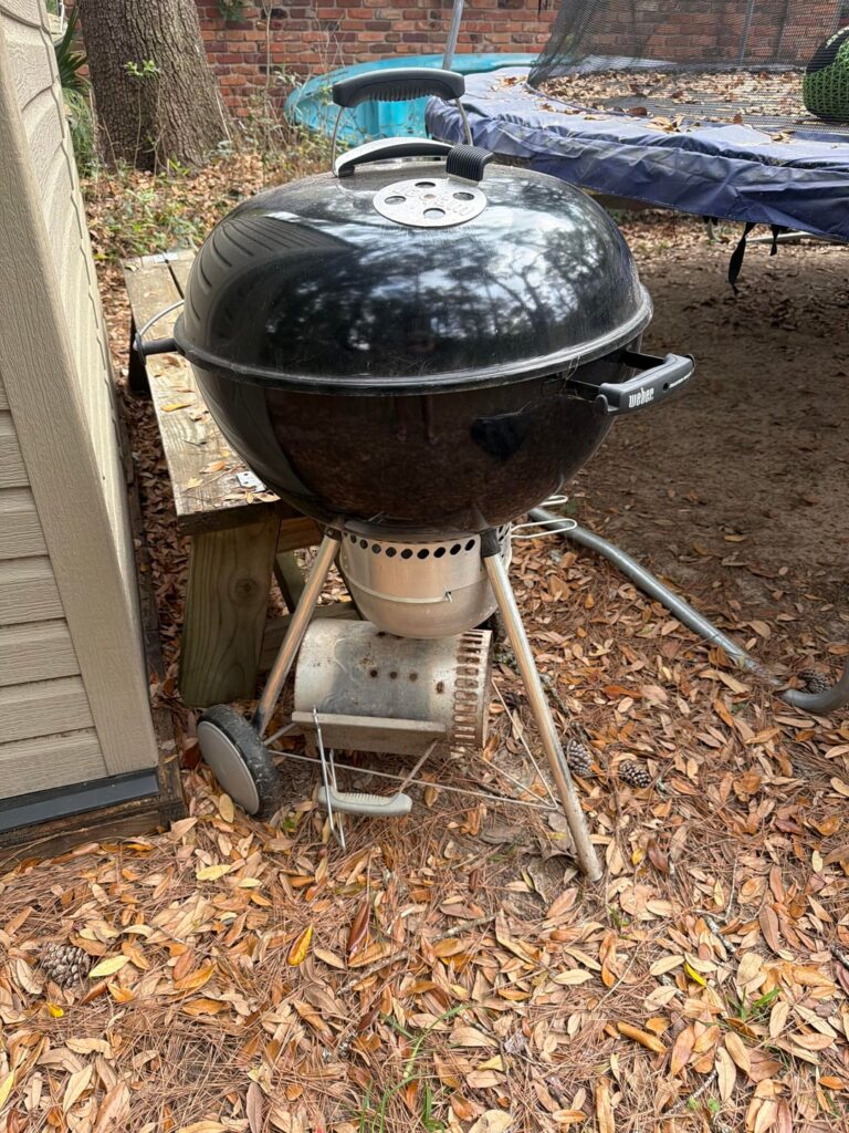 Finally joined the Weber crew 🙌