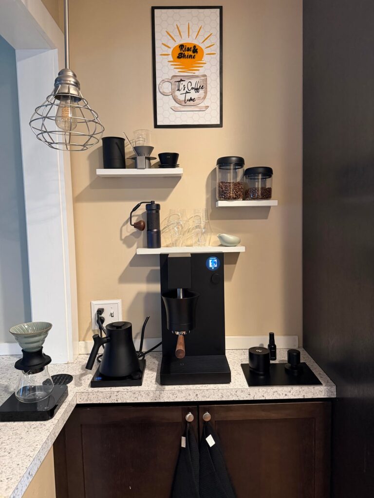 My first espresso machine arrived today!