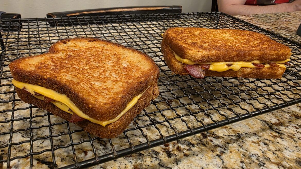Grilled Cheese with Bacon