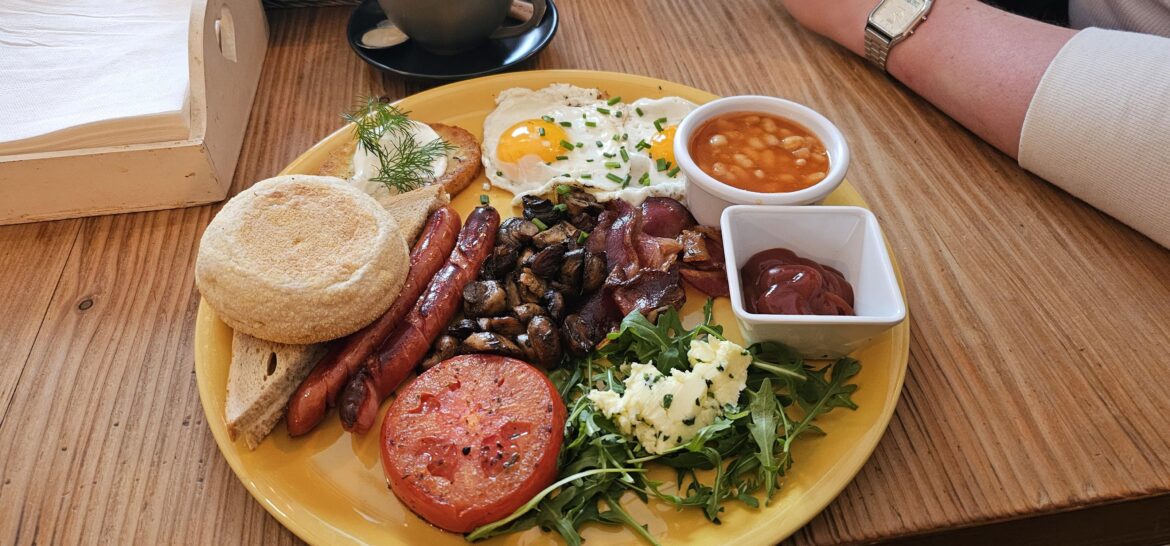 Full English (£9 in Krakow)
