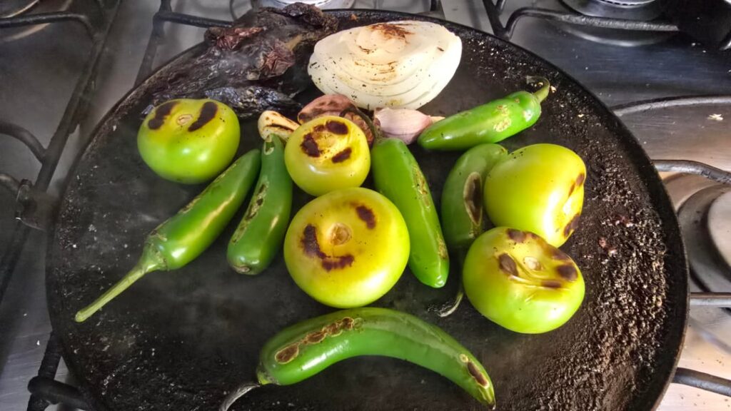 Homemade morita & serrano salsa