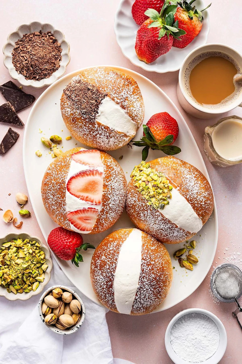 Maritozzi Italian Cream Buns - Photo Credit: xoxoBella.