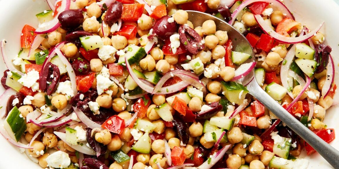 Best Mediterranean Chickpea Salad Recipe