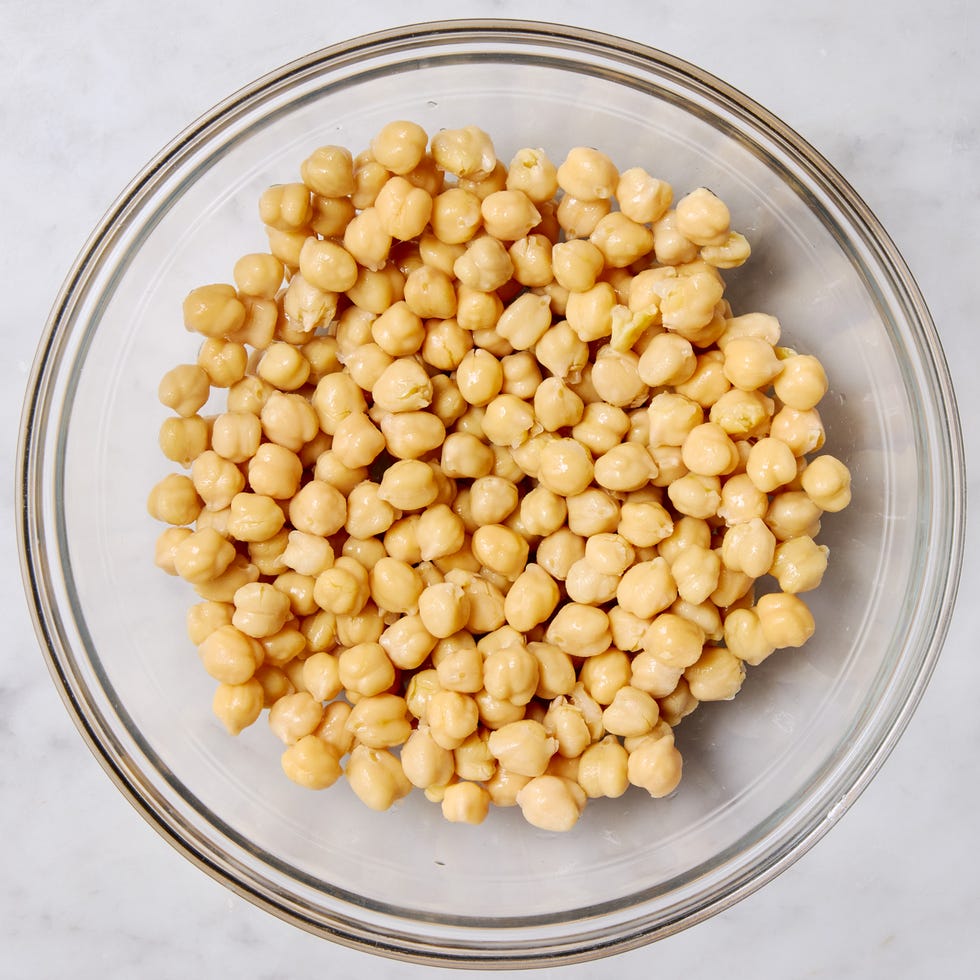 mediterranean chickpea salad stills