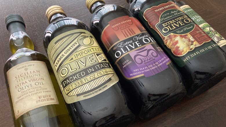 Trader Joes olive oil varieties