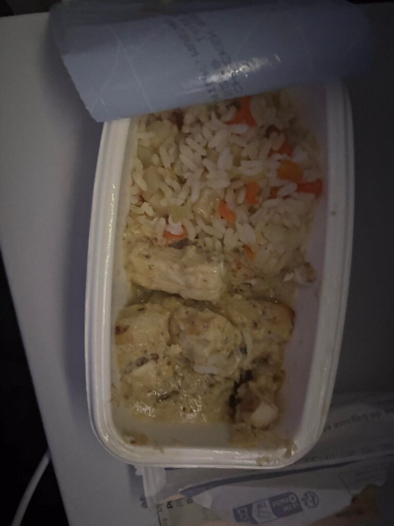 Calories in this airplane food?
